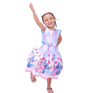 Vestido de Princesa Infantil Feminino | Festa, Aniversário | P M G GG (Atacado)