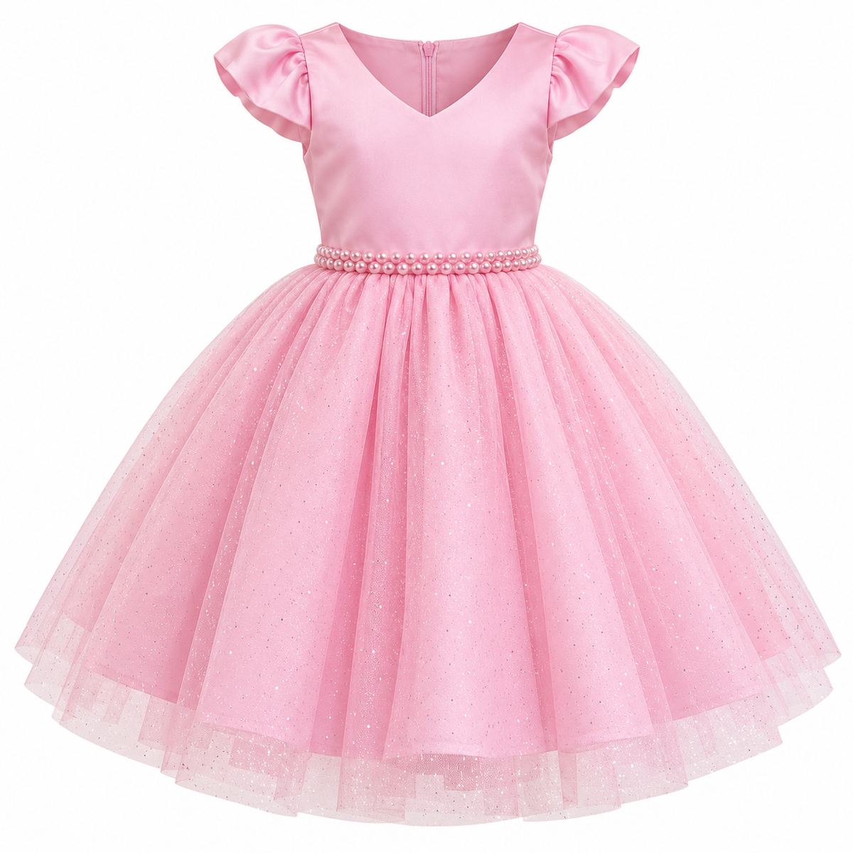 Vestido Daminha Infantil Debutante com Laços Premium – foto 5