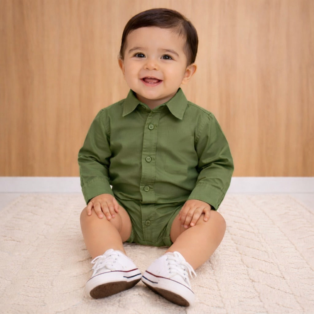 Body Social infantil Manga Longa Batizado Varias cores