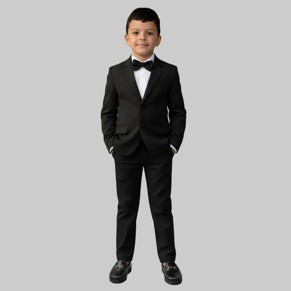 Terno Infantil Oxford Preto ou Azul Marinho