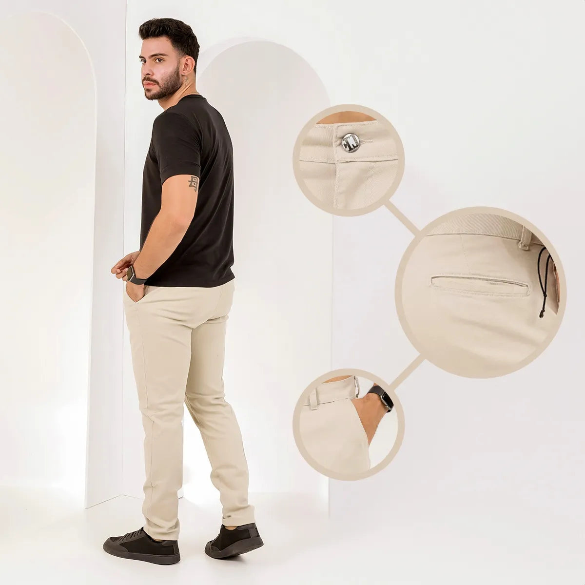 Kit 2 Calças Tal Pai, Tal Filho  Estilo E Conexão Várias Cores 38 ao 46 (Atacado)