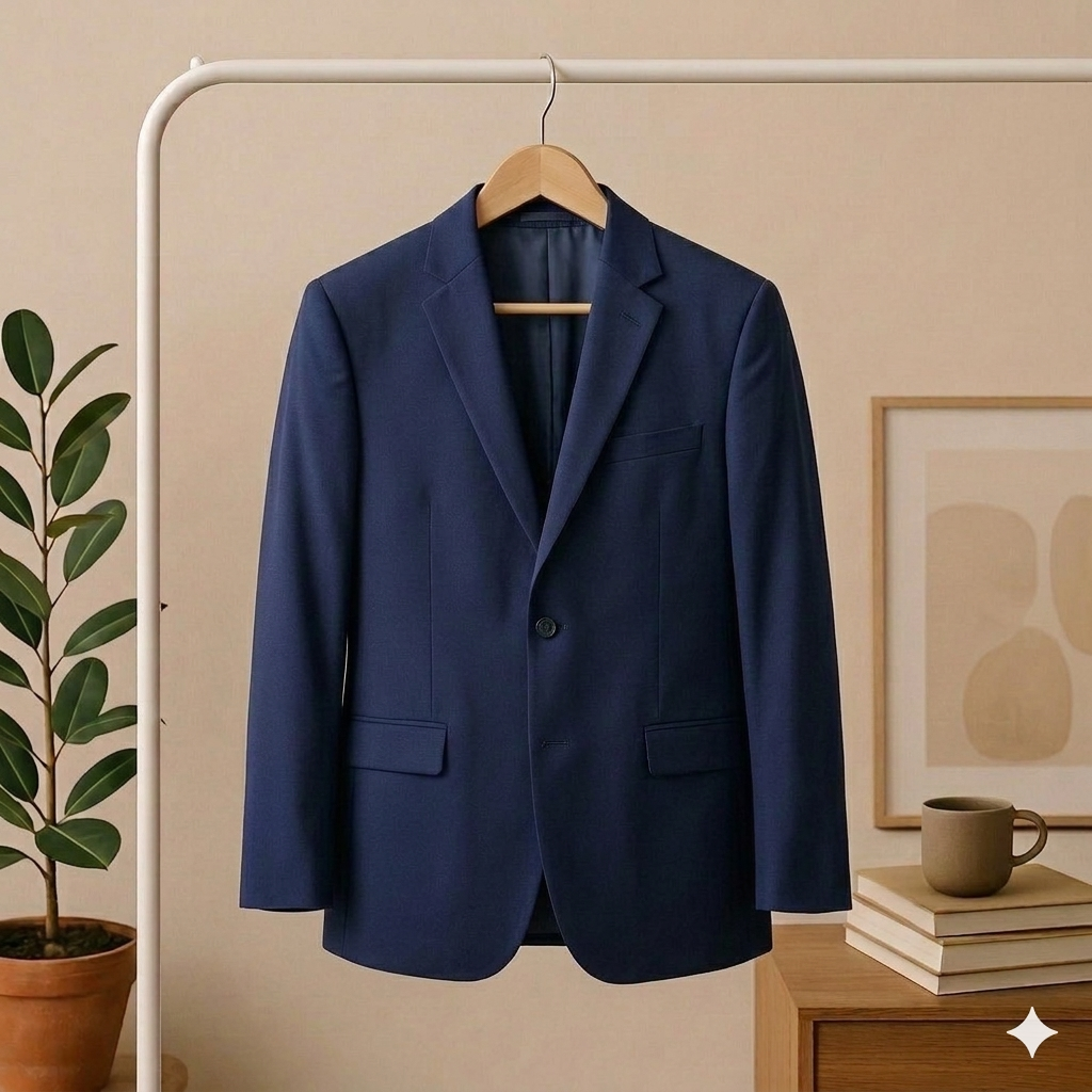 Terno Infantil Moderno Oxford – Blazer + Calça para Festas e Casamentos