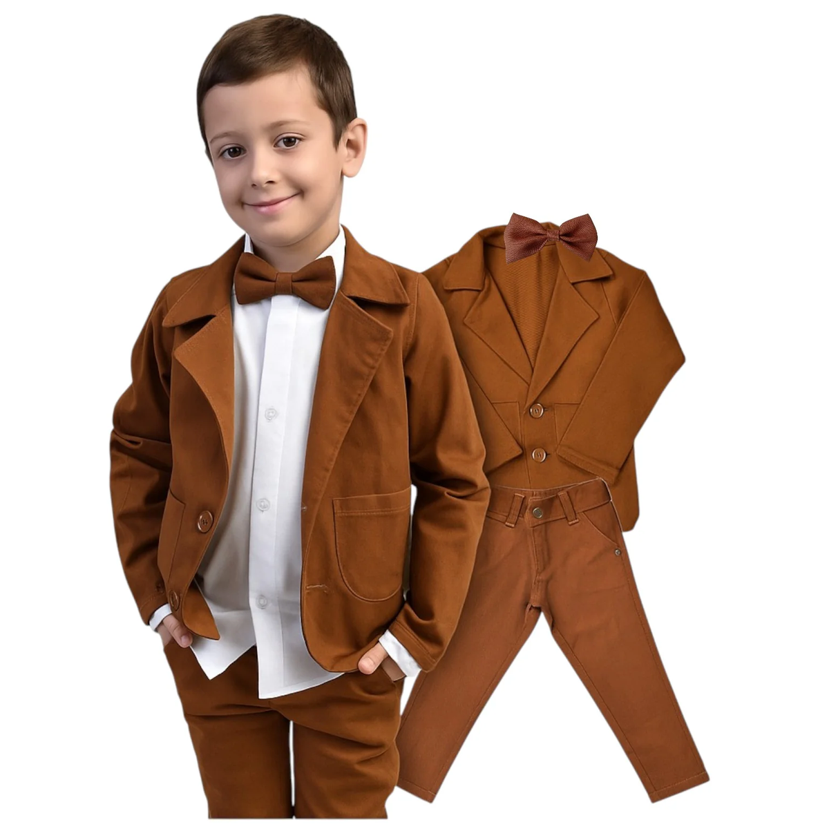 Conjunto Blazer Sarja 4 Peças Várias cores 1 ao 16 anos