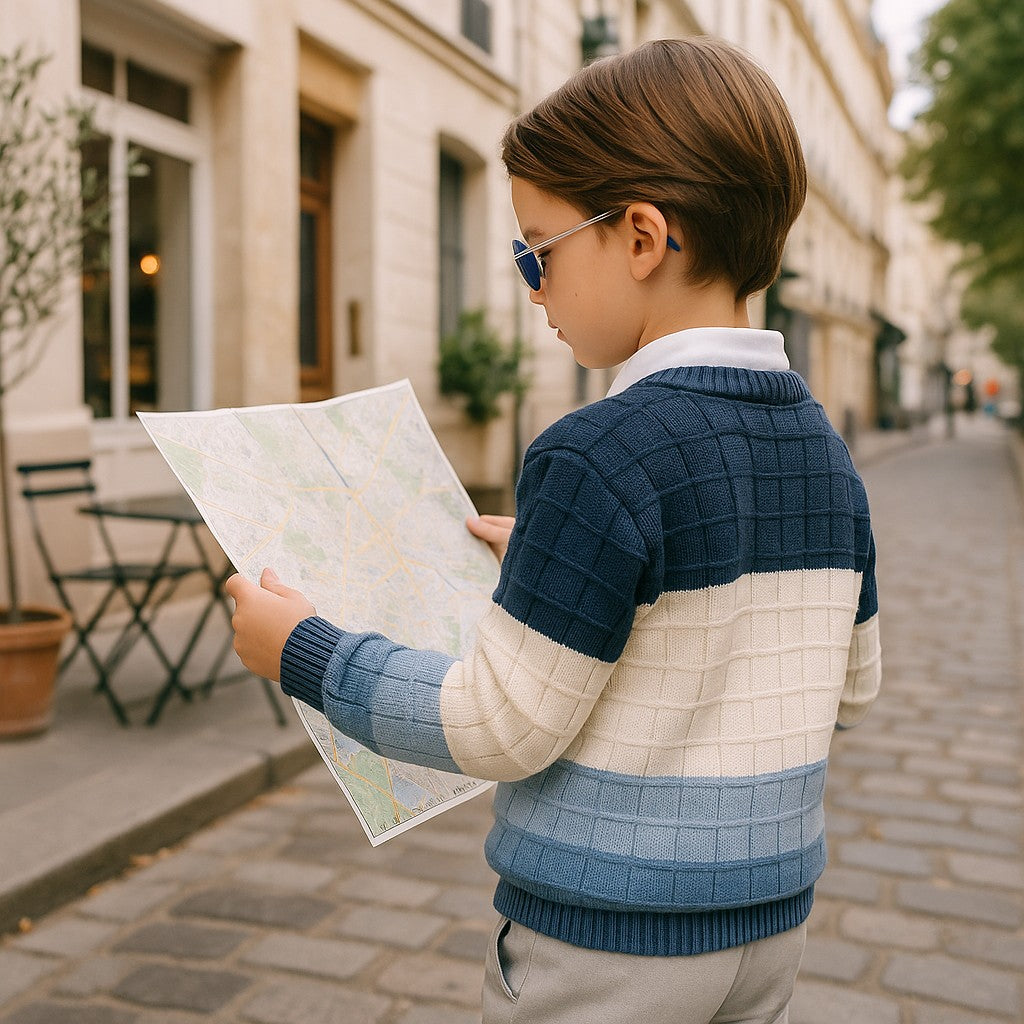 Suéter Infantil Masculino Quentinho Inverno 2 ao 12 Anos (Atacado)