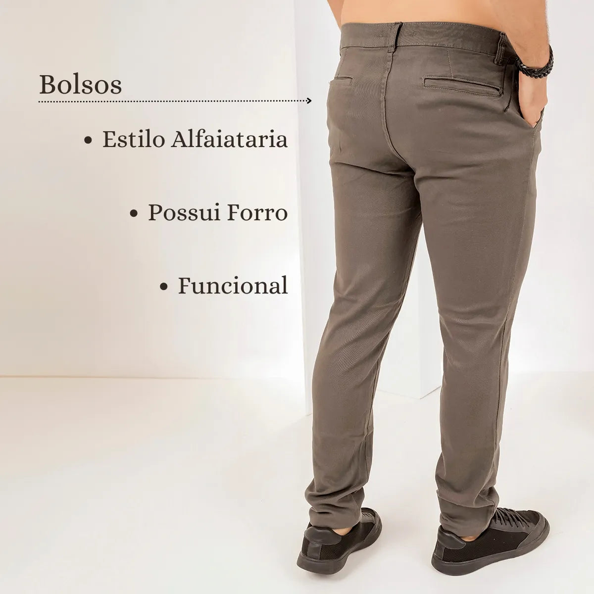 Kit 2 Calças Tal Pai, Tal Filho  Estilo E Conexão Várias Cores 38 ao 46