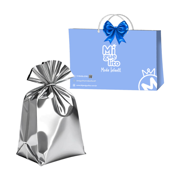 Embalagem Para Presente + Papel de Presente