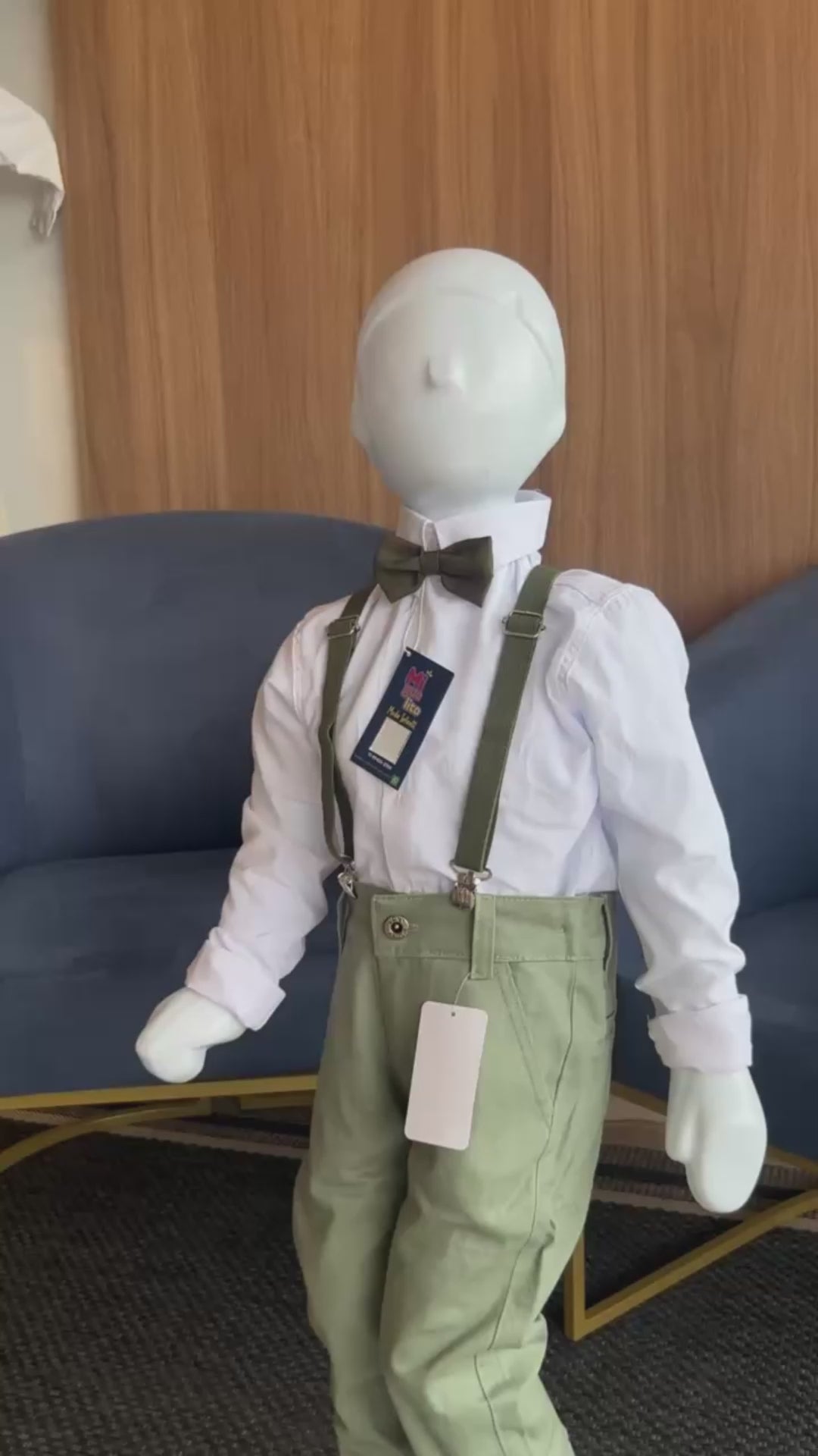 Conjunto Para Casamento Pajem Verde Musgo e Verde Oliva 1 ao 16 anos