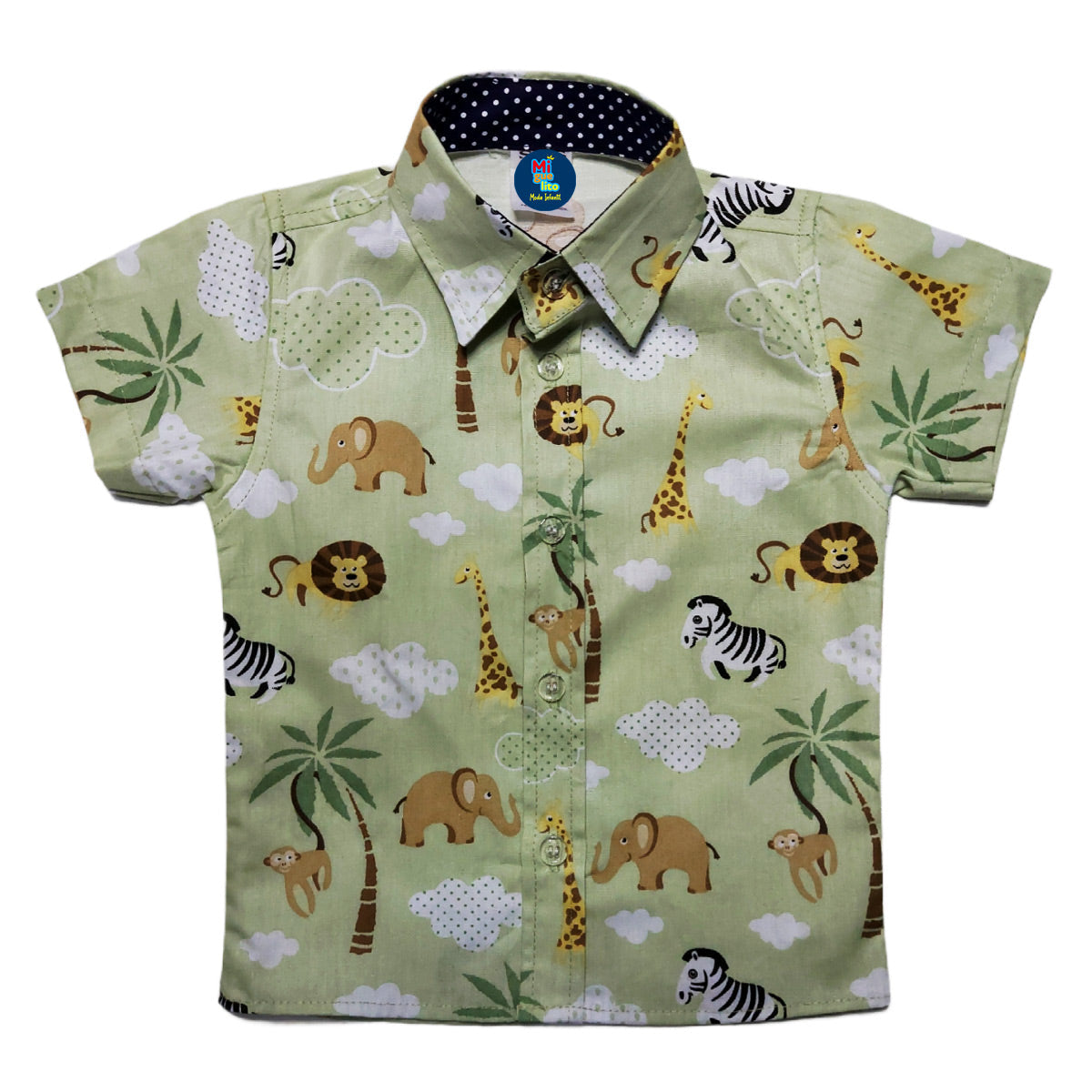 Camisa Safari Bebê - Menino Infantil Festa Aniversario (Atacado)