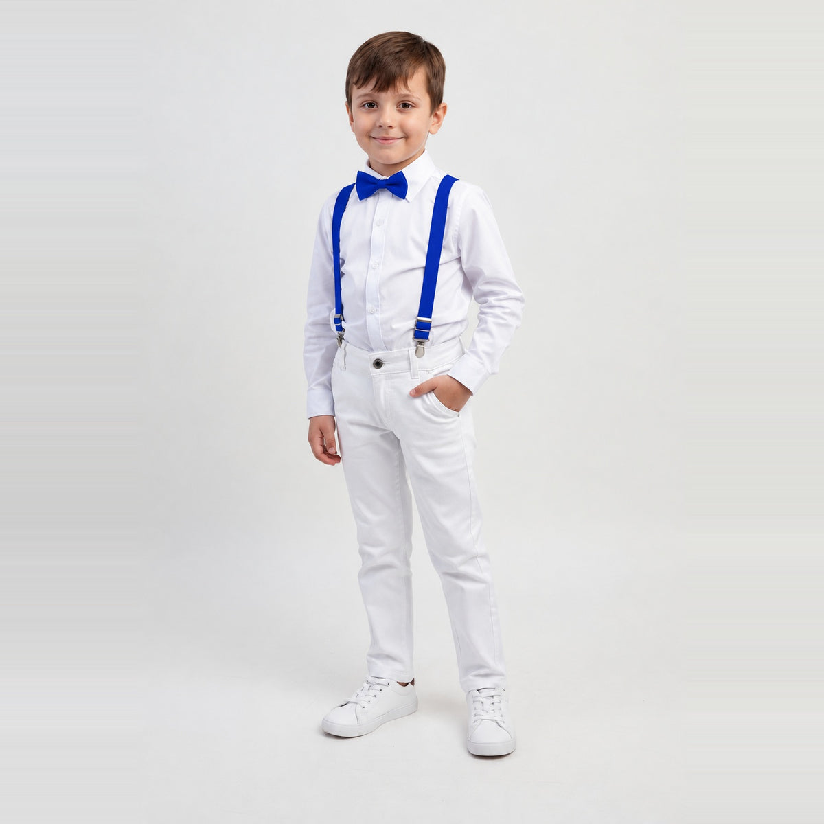 Conjunto Pajem Branco Batizado