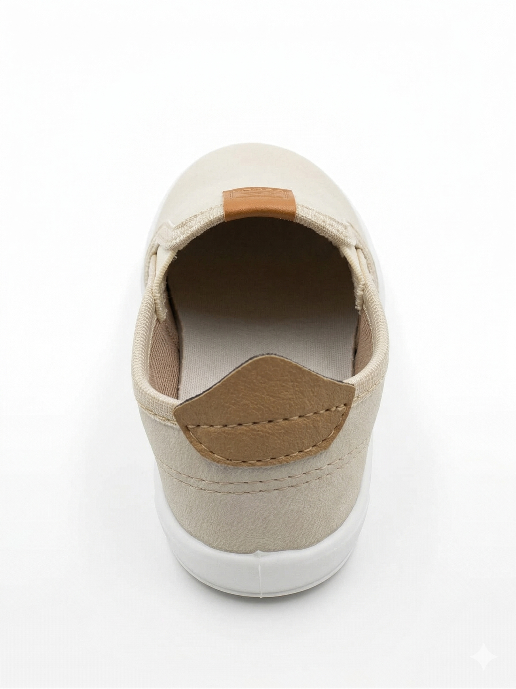 Tênis Slip On Infantil Bege | Sapato Moderno para Pajem e Festas