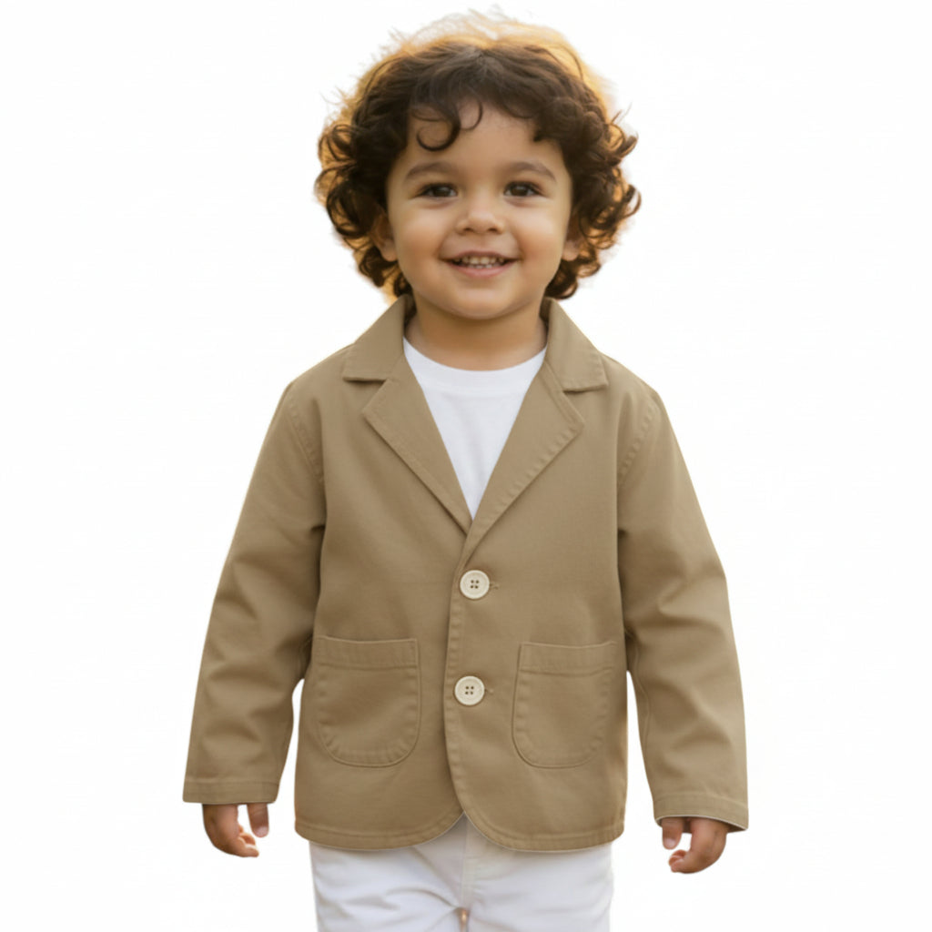 Blazer Infantil Masculino Sarja - Envio imediato - Sale