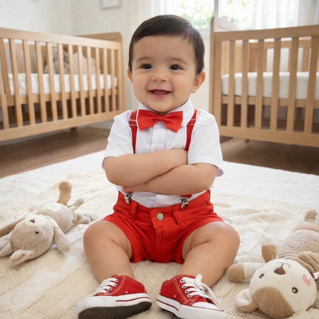 Roupa Temática Fantasia Infantil Menino Circo - Aniversário