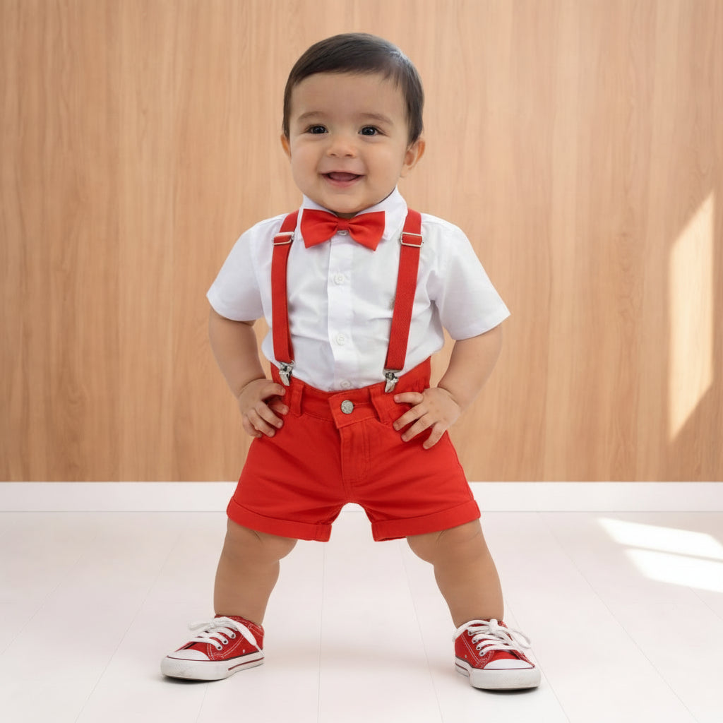 Roupa Temática Fantasia Infantil Menino Circo - Aniversário