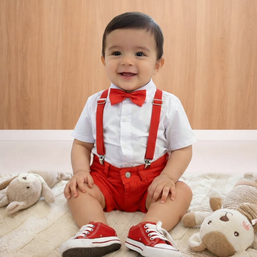 Roupa Temática Fantasia Infantil Menino Circo - Aniversário