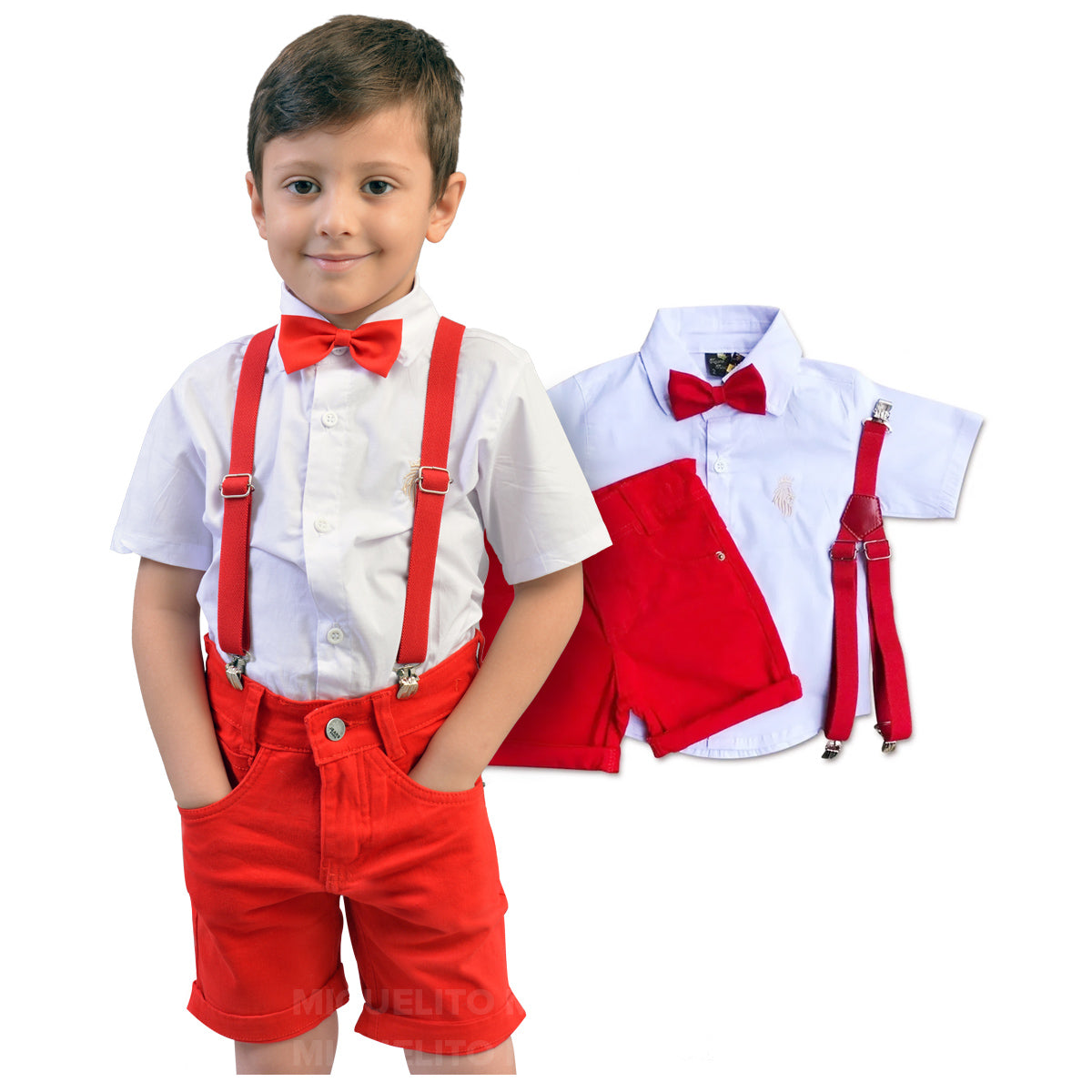 Roupa Temática Fantasia Infantil Menino Circo - Aniversário