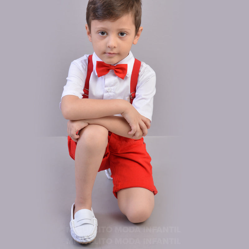 Roupas Bebe Menino Batizado Casamento Com Sapato - Tema Circo