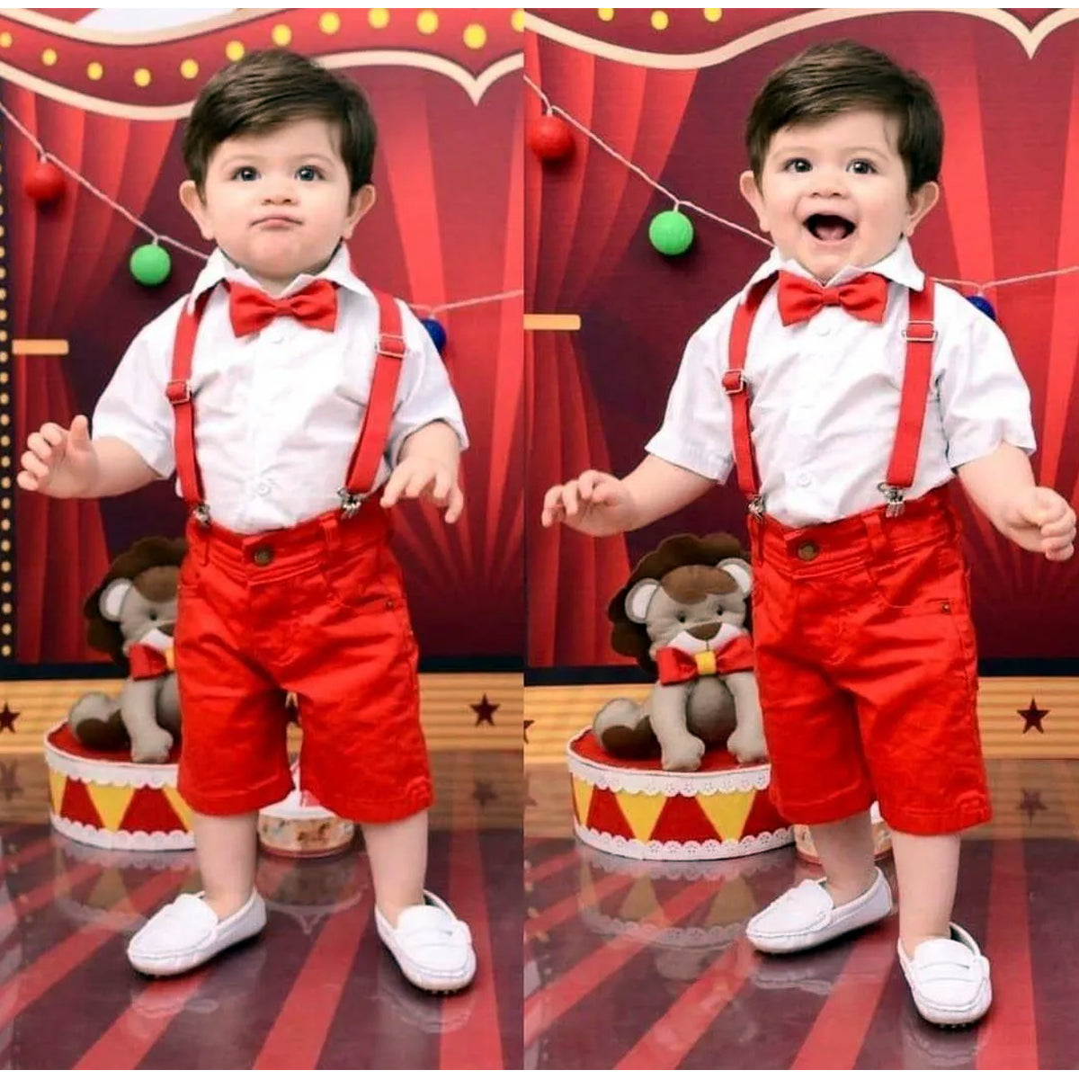 Roupa Temática Fantasia Infantil Menino Circo - Aniversário