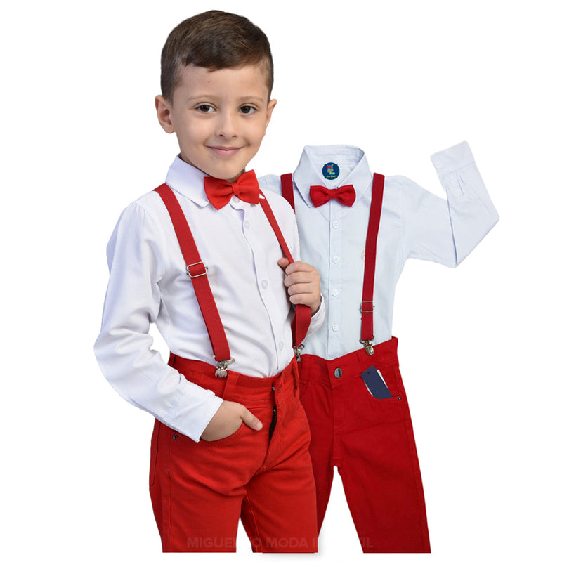 Roupa Social Infantil Menino Apresentação - Formatura - Envio Já