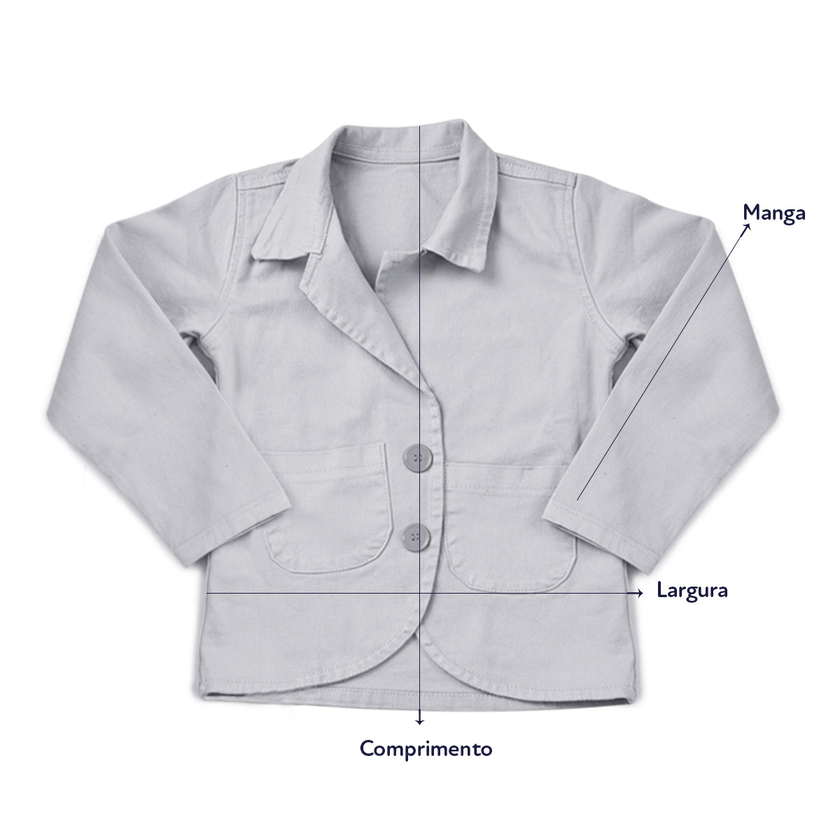 Blazer Infantil Bebê Menino Social Chefinho Várias Cores