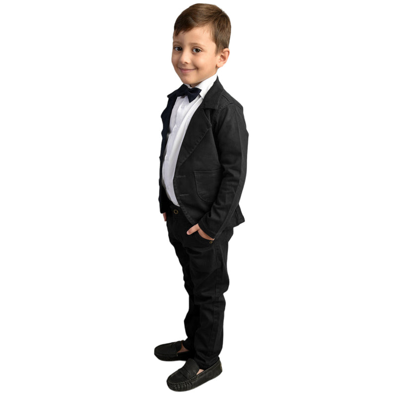 Roupa Infantil Menino Batizado Casamento com Blazer Camisa e Calça