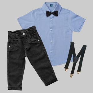 Roupa Pajem conjunto 4 Peças Antialérgico 100% Algodão P ao 8 anos
