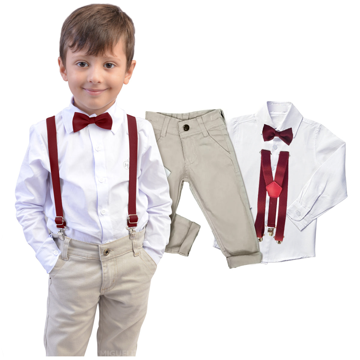 Conjunto Roupa Menino Bebê Batizado Casamento