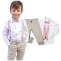 Conjunto Roupa Menino Bebê Batizado Casamento