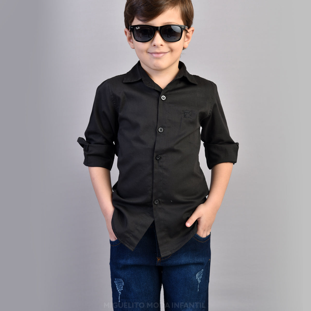 Calça Social Calça Brim Infantil Masculina Conjunto Masculino