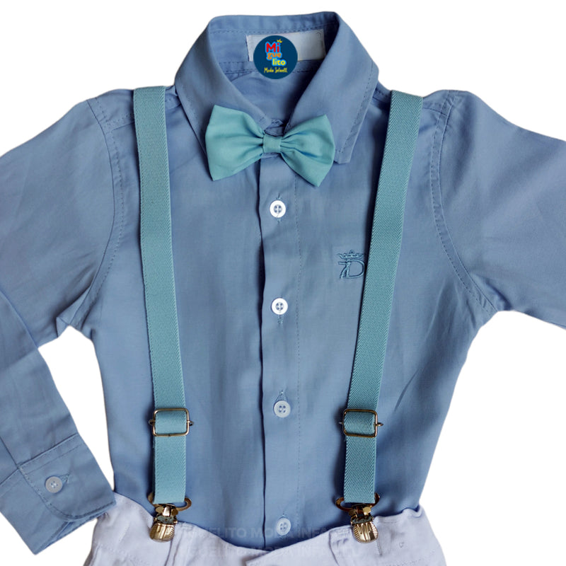 Conjunto Roupa Social Infantil Estilosa Menino