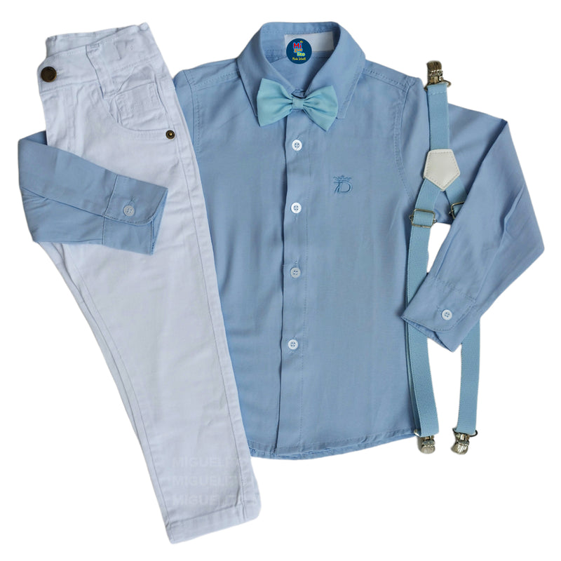 Conjunto Roupa Social Infantil Estilosa Menino