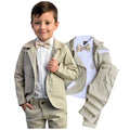 Roupa Infantil Menino Batizado Casamento com Blazer Camisa e Calça