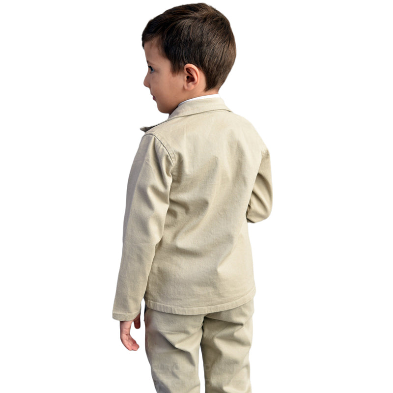 Roupa Infantil Menino Batizado Casamento com Blazer Camisa e Calça