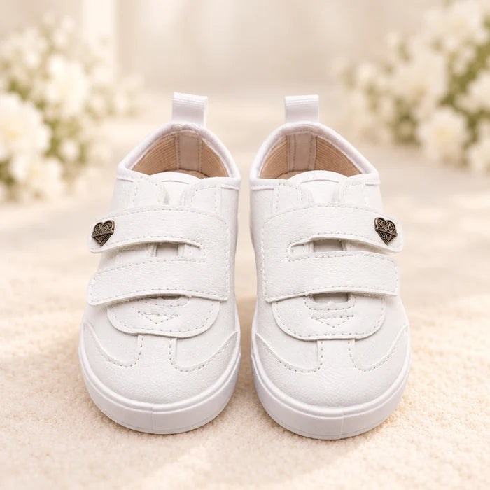 Tênis Infantil Branco com Velcro