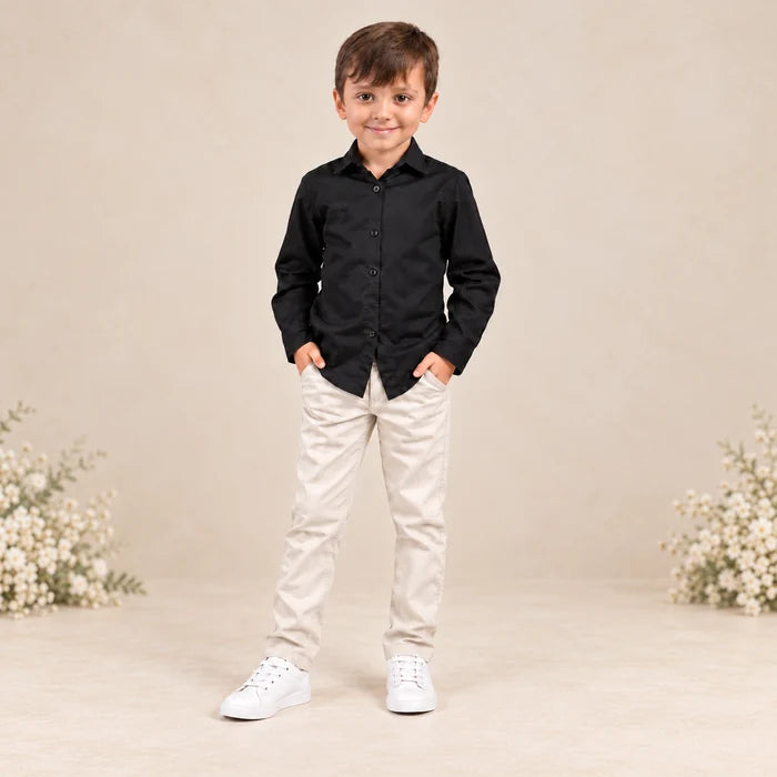 Calça e Camisa Manga Longa | Várias Cores P ao 16