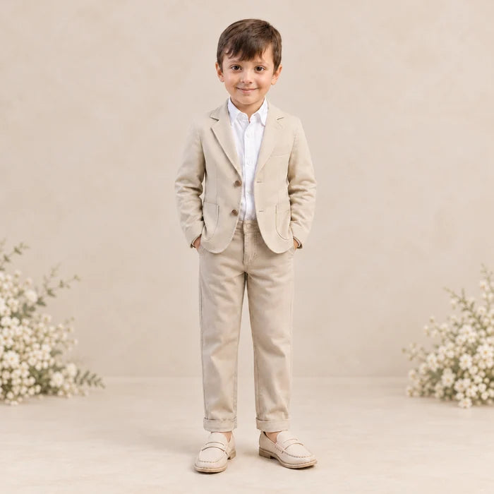 Kit Blazer e Calça Sarja Infantil | Várias Cores do 1 ao 16