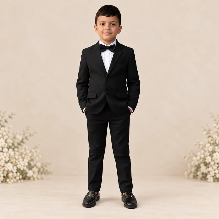 Terno Infantil Oxford Preto ou Azul Marinho