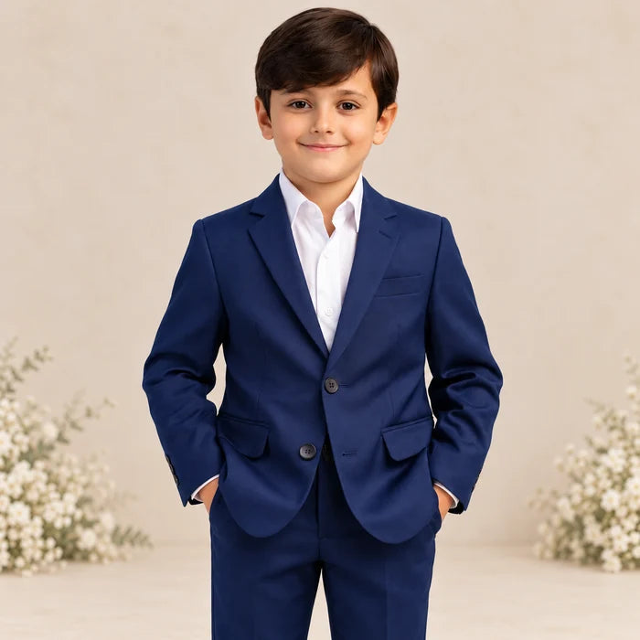 Blazer Oxford Masculino Azul Marinho