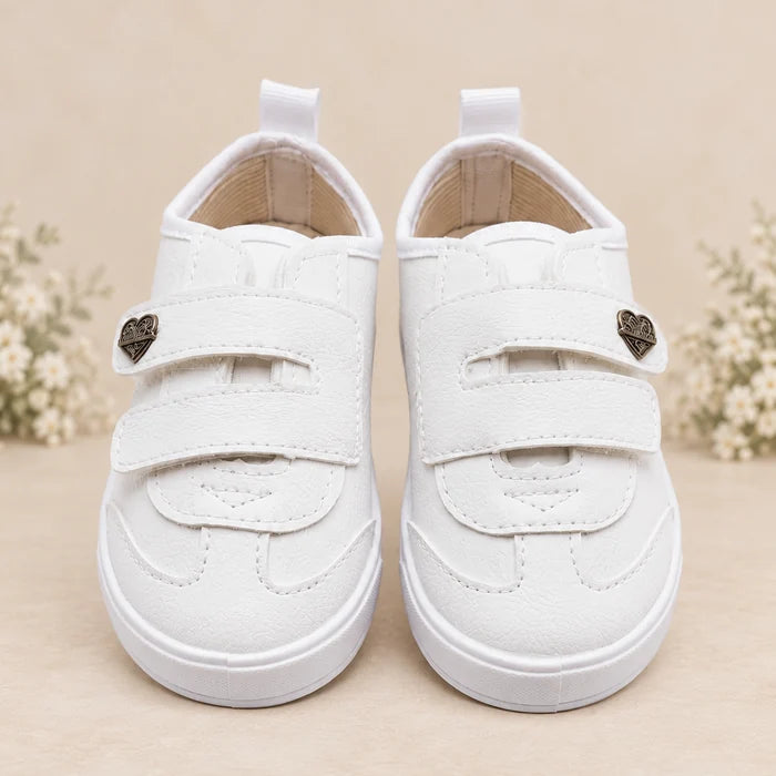 Tênis Infantil Branco com Velcro